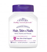 21st Century Hair Skin & Nails Advanced Formula 50tabs