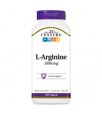 21st Century L-Arginine 1000mg 100tabs