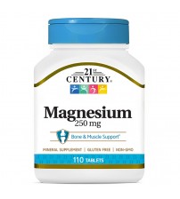 21st Century Magnesium 250mg 110tabs