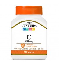 21st Century Vitamin C 500mg 110tabs