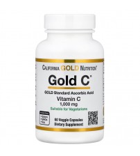 California Gold Nutrition Gold C Vitamin C 1000mg 60caps