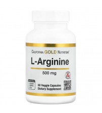 California Gold Nutrition L-Arginine 500mg 60caps