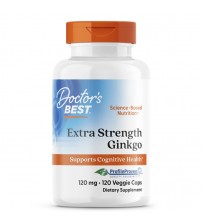 Doctor's Best Extra Strength Ginkgo 120mg 120caps