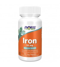 Now Foods Iron 18mg 120caps