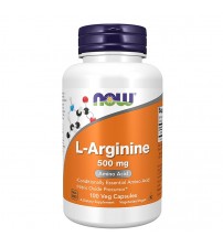 Now Foods L-Arginine 500mg 100caps