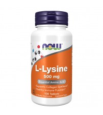 Now Foods L-Lysine 500mg 100tabs