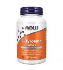 Now Foods L-Tyrosine 500mg 120caps