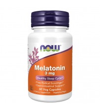 Now Foods Melatonin 3mg 60caps