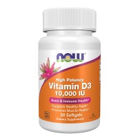 Now Foods Vitamin D-3 High Potency 10000 IU 30caps