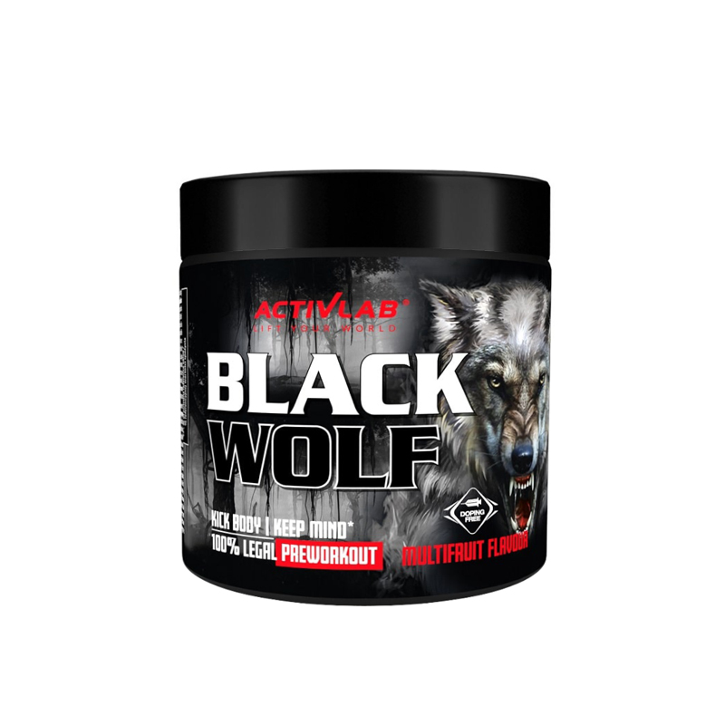 Предтренировочный комплекс Activlab Black Wolf Pre-Workout 300g