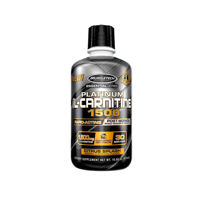 L-Карнитин Muscletech Platinum 100% L-Carnitine 1500 473ml
