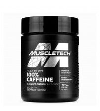 Кофеїн Muscletech Platinum 100% Caffeine 220mg 125tabs