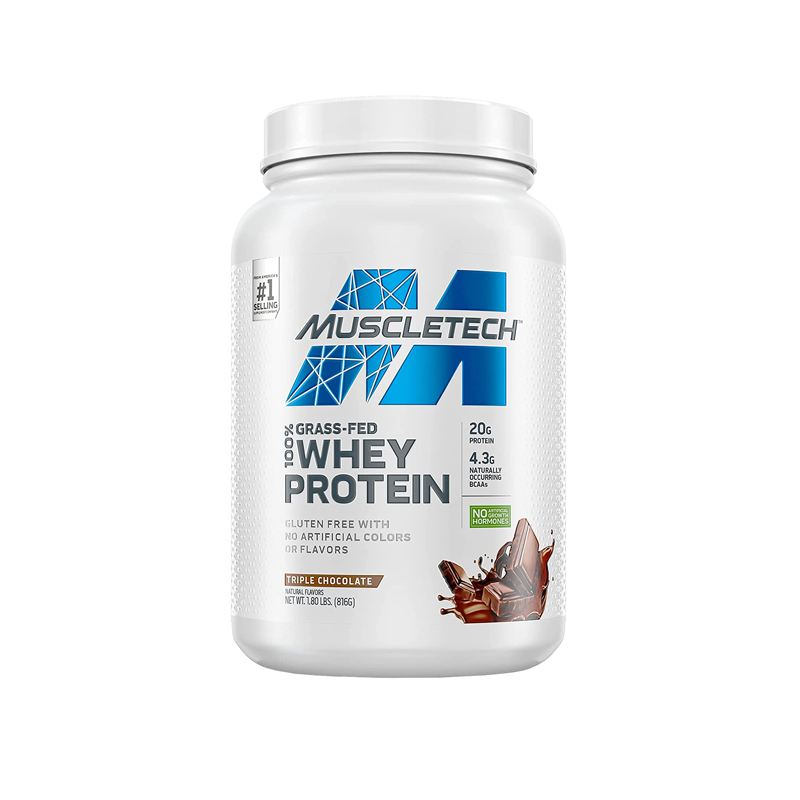 Сывороточный протеин Muscletech Grass-Fed 100% Whey Protein 816g