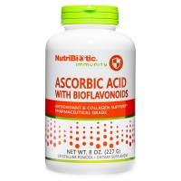 Витамин C NutriBiotic Immunity Ascorbic Acid with Bioflavonoids Crystalline Powder 227g