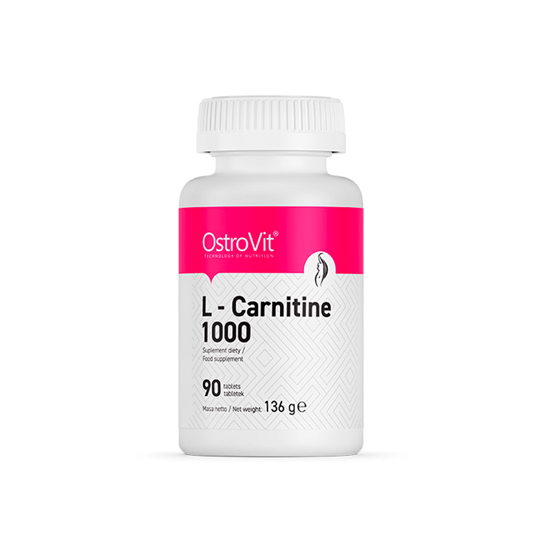 L-Карнитин OstroVit L-Carnitine 1000mg 90caps