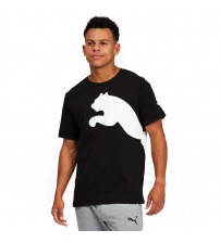 Мужская футболка Puma Men's Oversized Logo Tee Black