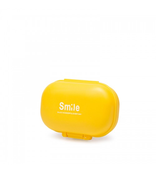 Таблетница Smile Pillbox Yellow