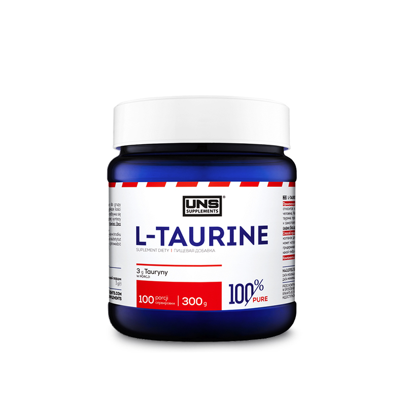 Таурин UNS 100% Pure L-Taurine Powder 300g