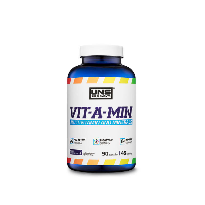 Витаминно-минеральный комплекс UNS Vit-A-Min 90caps
