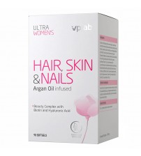 Вітаміни для шкіри нігтів та волосся Vplab Ultra Women's Hair Skin Nails 90caps